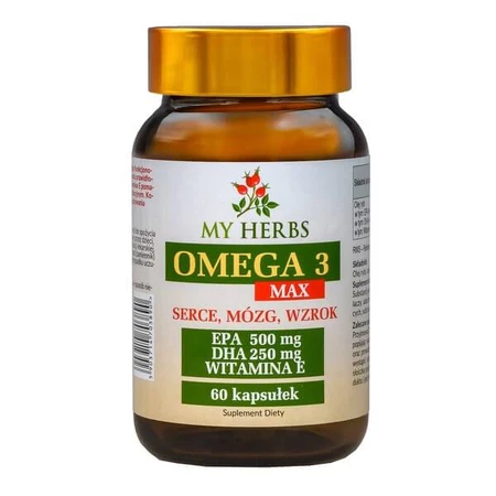 My Herbs Omega 3 Max, kapsułki, 60 szt.: ceny i cechy