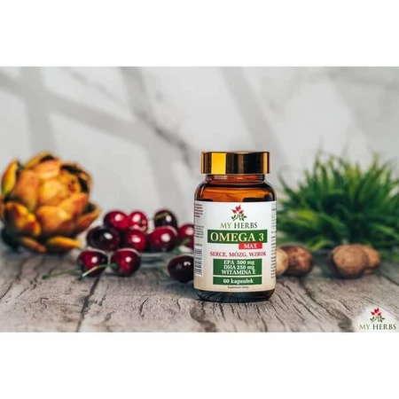 My Herbs Omega 3 Max, kapsułki, 60 szt.: ceny i cechy