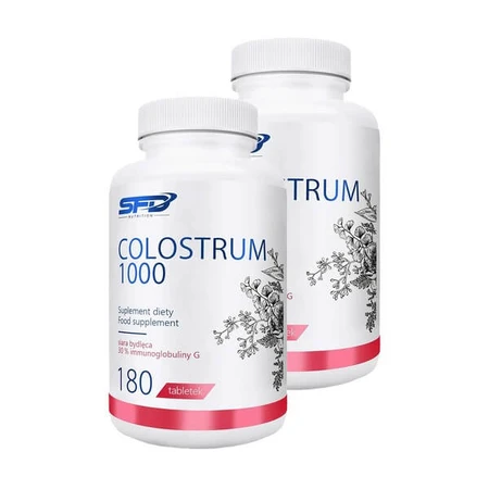 Set de 2x SFD Colostrum 1000, comprimés, 180 pcs.