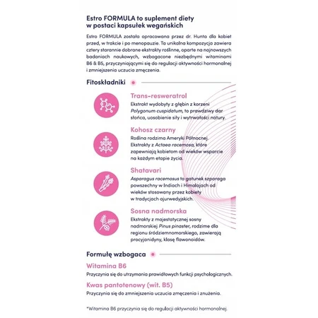 Hunt Estro Formula, gélules, 30 pièces,