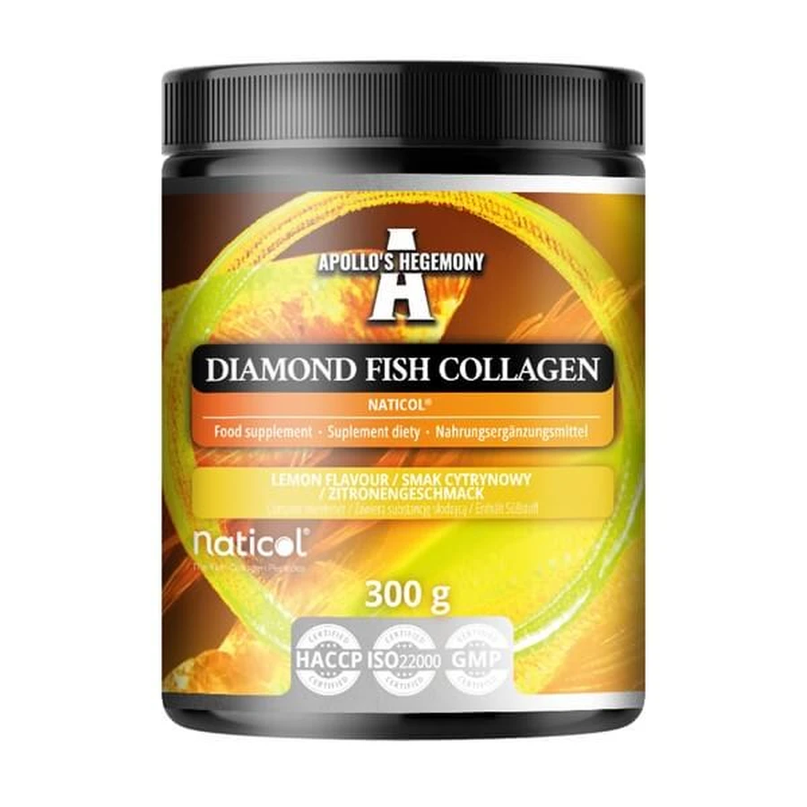 Apollo's Hegemony Diamant Colagen de pește, pulbere, aromă de lămâie, 300 g