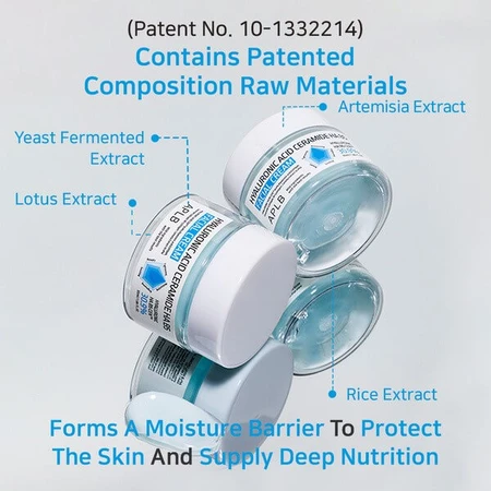 APLB Hyaluronic Acid Ceramide HA B5, facial moisturizer with hyaluronic acid, ceramides and vitamin B5, 55 ml