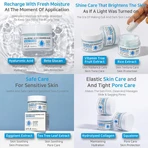 APLB Hyaluronic Acid Ceramide HA B5, facial moisturizer with hyaluronic acid, ceramides and vitamin B5, 55 ml