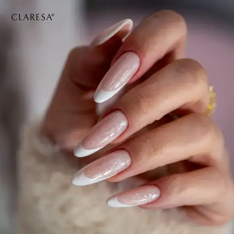 Claresa Hard&amp;Easy Builder Gel, gel de construcción de uñas, Glam Pink, 45 g
