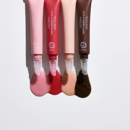 Gosh, Bálsamo labial con color Soft'n, 007 Pink Soft Ice, 8 ml.