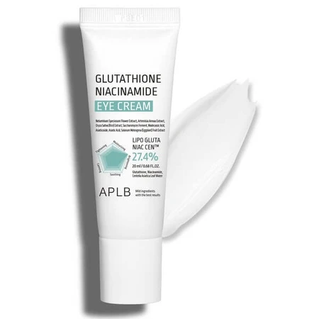 APLB Glutathione Niacinamide Eye Cream, cremă de ochi cu glutation și niacinamidă, 20 ml