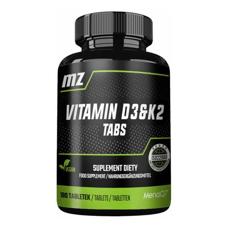 MZ Vitamina D3 & K2 Tabs, compresse, 180 pz.