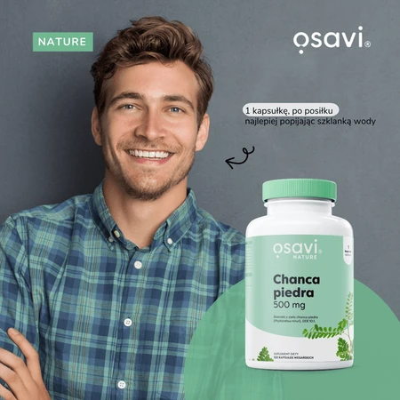 Osavi Chanca piedra 500 mg, kapsułki twarde, 60 szt.: ceny i cechy