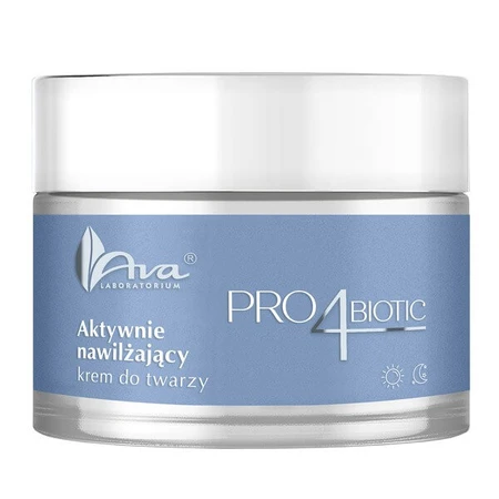 AVA Pro4Biotic, cremă de față hidratantă activă, 50 ml