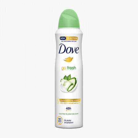 Desodorante para mujer Pepino, 150 ml, Dove