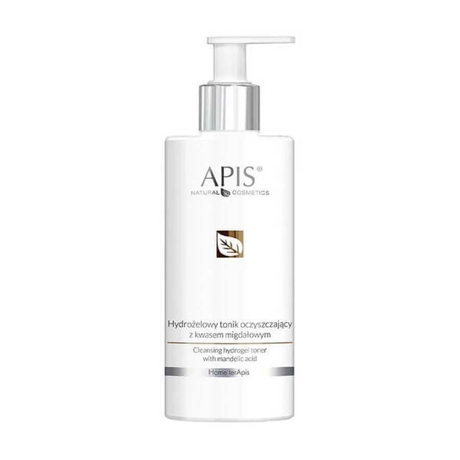 Apis, Hydrogel nettoyant tonique à l'acide mandélique, 500 ml