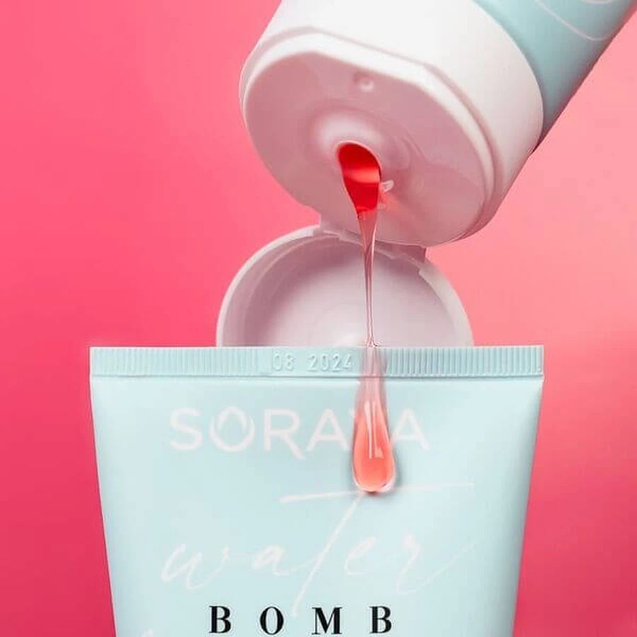 Soraya Water Bomb, expressly moisturizing watermelon body jelly, 200 ml
