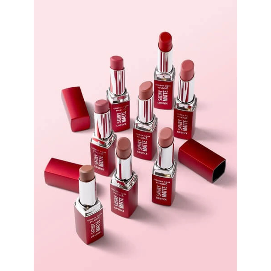 Golden Rose Mood Satiny Matte Lipstick, ruj mat, 07, 3.5 g