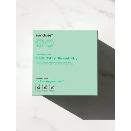 Sundose pentru regenerarea ficatului, capsule, 30 buc. + 30 buc. + 30 buc.