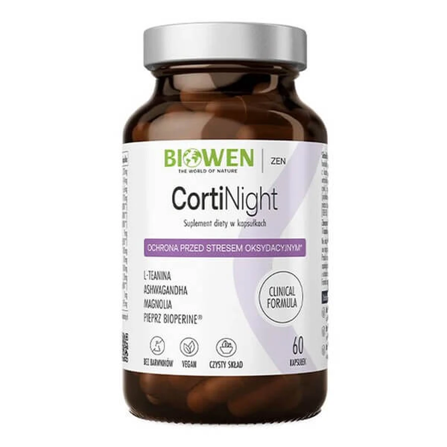 Biowen CortiNight, capsule tari, 60 buc.