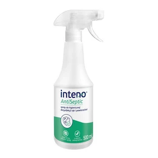 Inteno AntiSeptic, spray per la disinfezione di mani e superfici, 500 ml