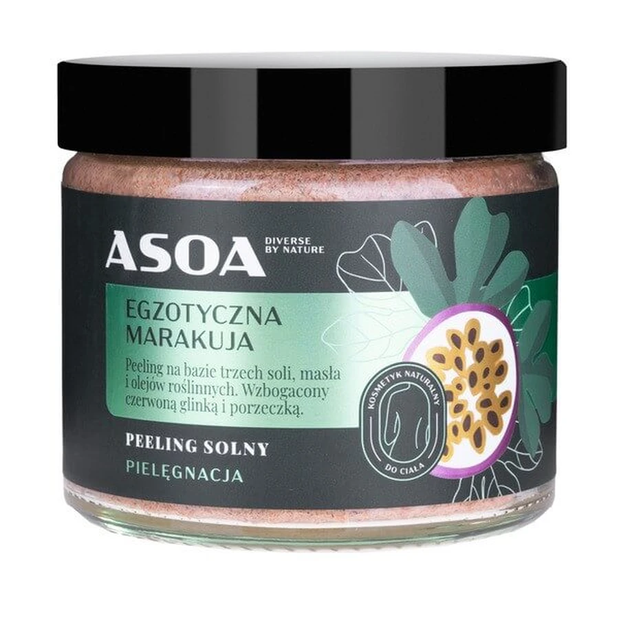 Asoa, Scrub de zahăr cu portocale și macadamia, 250 ml