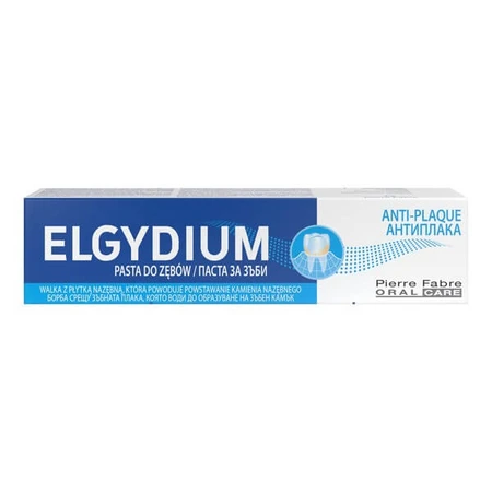Set Eldril Care, dagelijkse mondhygiëne vloeistof, 500 ml + Elgydium Anti Plaque, tandpasta, 75 ml