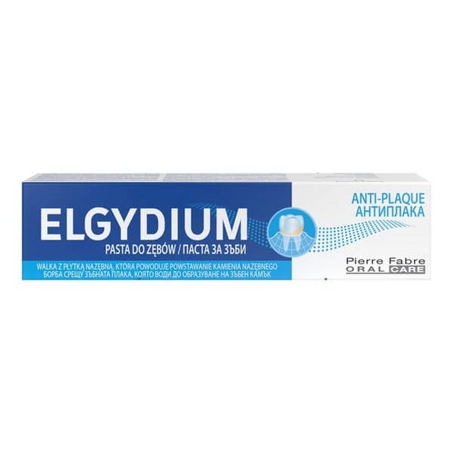 Set Eldril Care, dagelijkse mondhygiëne vloeistof, 500 ml + Elgydium Anti Plaque, tandpasta, 75 ml