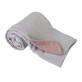 Babymatex, muslin blanket, 75 cm x 100 cm, gray-pink, 1 pc.