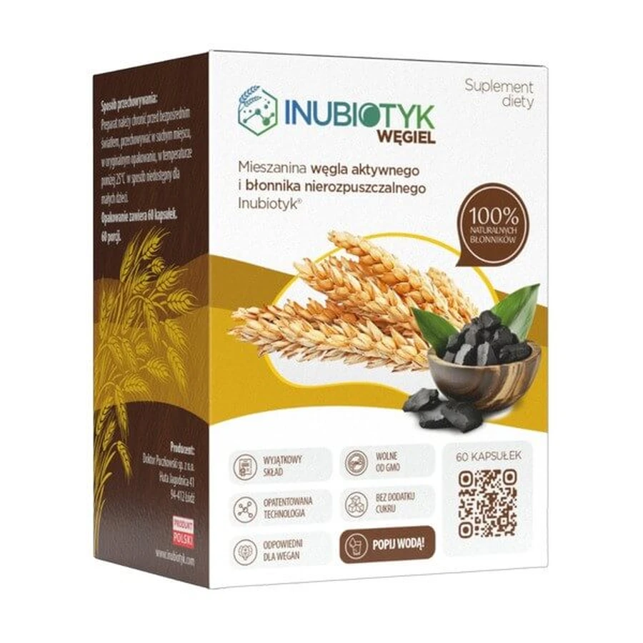 Inubiotic Carbon, capsules, 60 st.