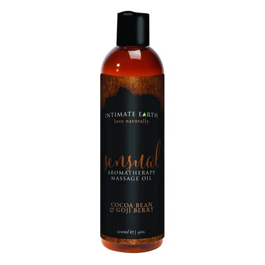 Intimate Earth Sensuele Aromatherapie Massageolie, 120 ml.