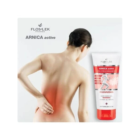 Flos-Lek Arnica Active, nurturing warming gel, 100 ml