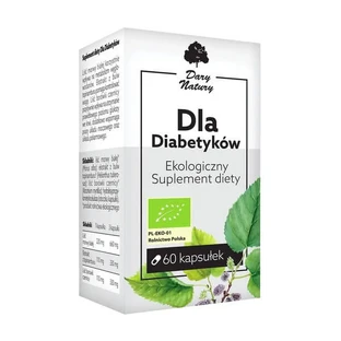 Voor diabetici Biologisch voedingssupplement, 60 stuks.