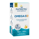 Nordic Naturals, Omega-3D 690 mg, capsules, citroensmaak, 120 st.