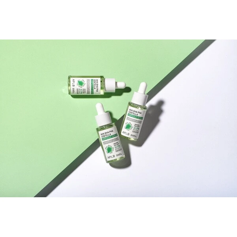 APLB AHA BHA PHA Centella Ampoule, facial serum, 40 ml.