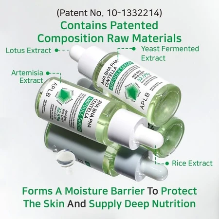 APLB AHA BHA PHA Centella Ampoule, facial serum, 40 ml.
