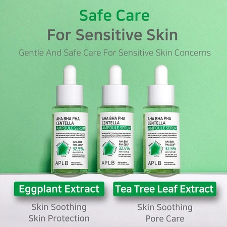 APLB AHA BHA PHA Centella Ampoule, facial serum, 40 ml.