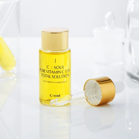 C:Soul Pure Vitamin C 13.5% Total Solution, moisturizing anti-oxidant serum,15 ml