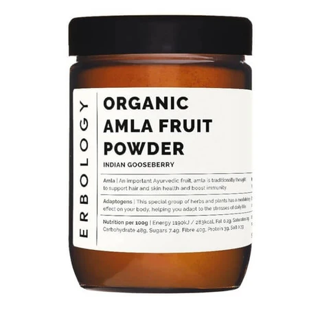 Erbology Organic Amla Fruit Powder, proszek, 90 g: ceny i cechy