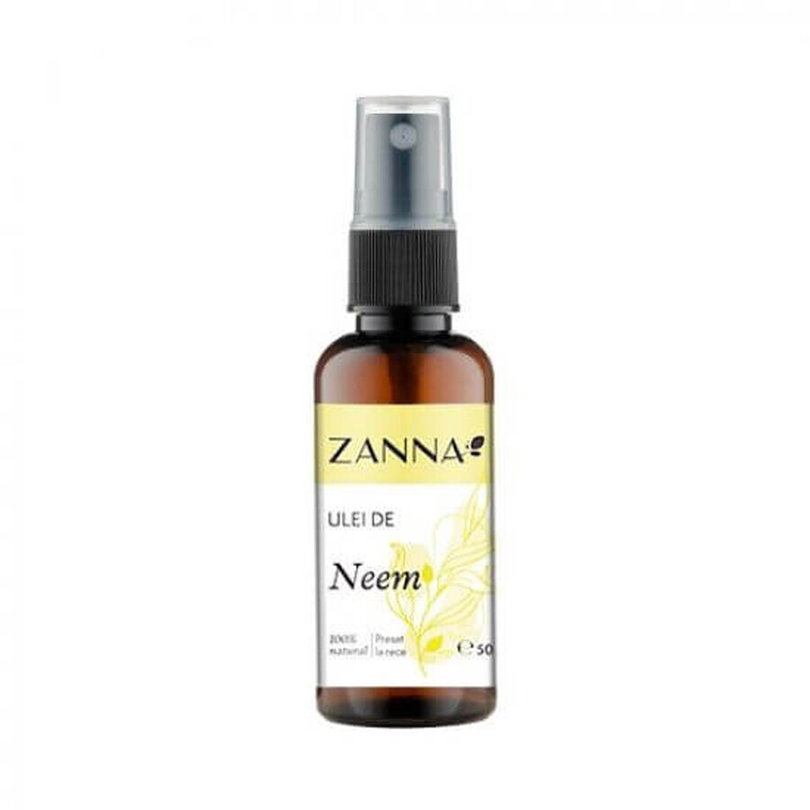 Aceite de Neem, 50 ml, Zanna