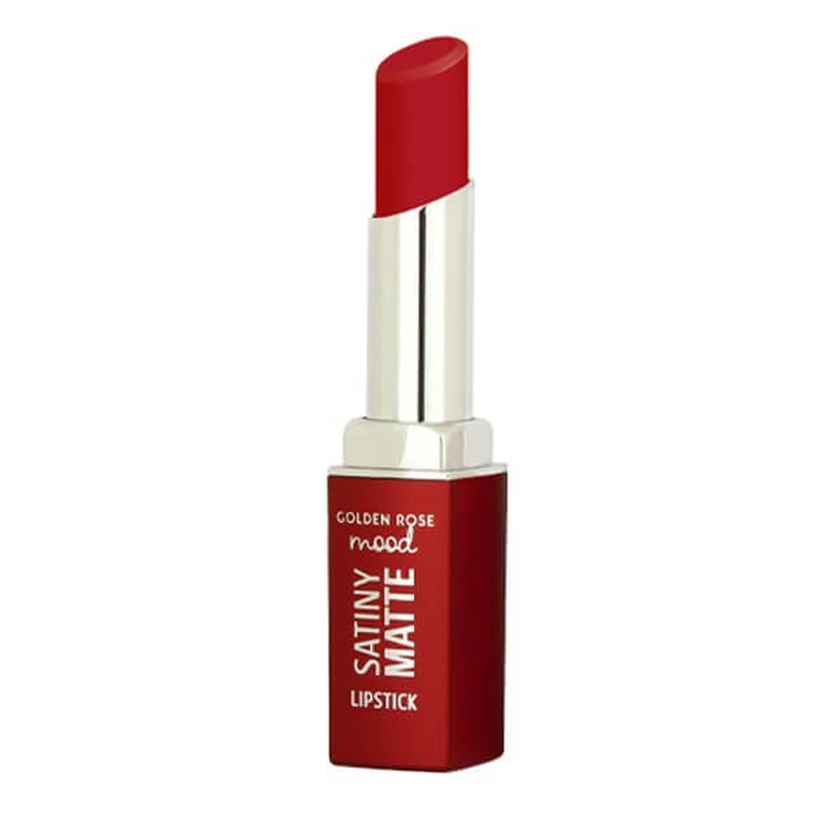 Golden Rose Mood Satiny Matte Lipstick, ruj mat, 08, 3.5 g