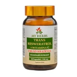 Bio Herbs Trans Resveratrol+Vitamina C, cápsulas, 60 uds.