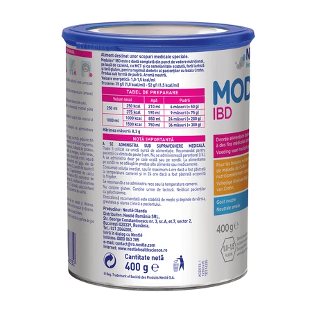 Modulen IBD Alimento dietetico, 400 g, Nestlè