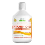 Swedish Nutra Vitamin C + D3, płyn, smak pomarańczowy, 500 ml: ceny i cechy