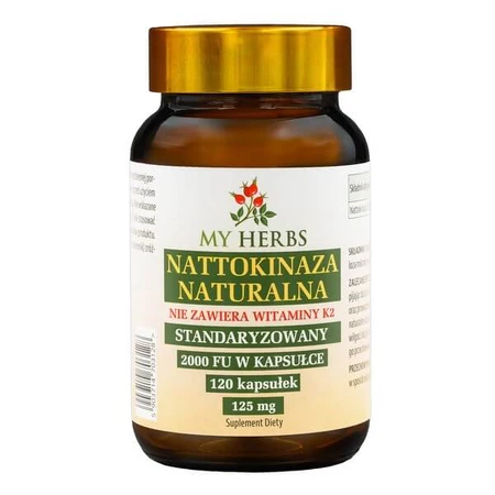 My Herbs Nattokinase, cápsulas, 120 uds.