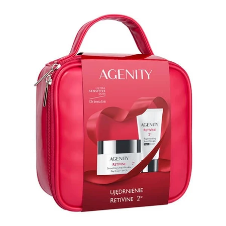 Agenity Retivine 2º Firming Set, crème de jour, 50 ml + crème de nuit, 25 ml + sac cosmétique