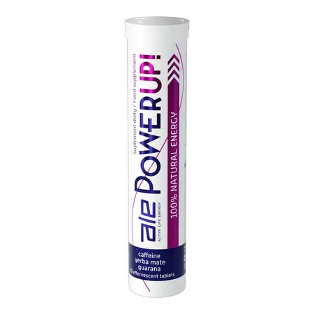 ALE PowerUp, comprimidos efervescentes, sabor frutas del bosque, 20 uds.