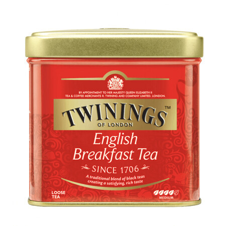 Té negro English Breakfast, 100 g, Twinings