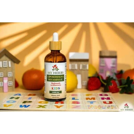 My Herbs Liposomalna Witamina C Kids, krople, 100 ml: ceny i cechy