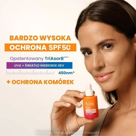 Avène Eau Thermale Ultra Serum, sérum régénérant instantané, SPF 50+, 30 ml