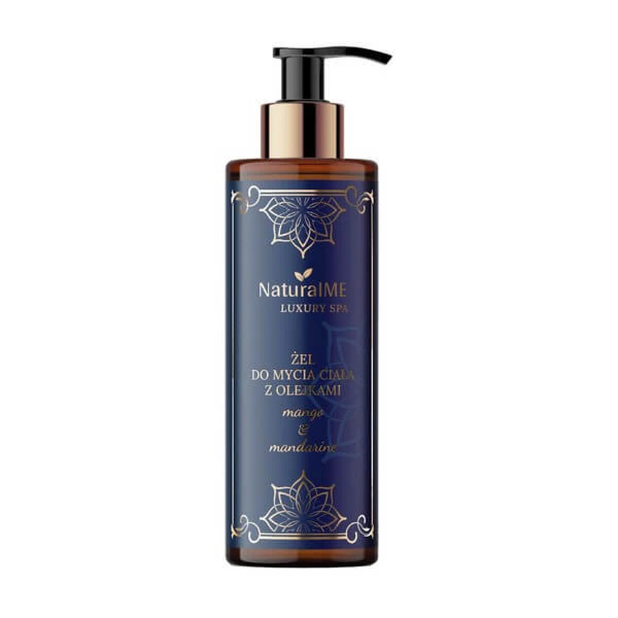 NaturalME Luxury SPA, gel de spălare a corpului, mango &amp; mandarină, 250 ml