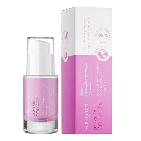 Miraculum Pro-Skin Collageen, anti-rimpel oogcrème, 15 ml