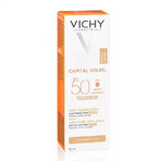 Vichy Capital Soleil Crème de couleur anti-pigmentation avec SPF 50+, 50 ml