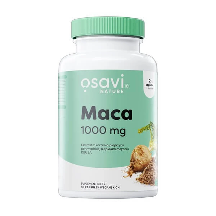 Osavi Maca 1000 mg, kapsułki, 60 szt.: ceny i cechy