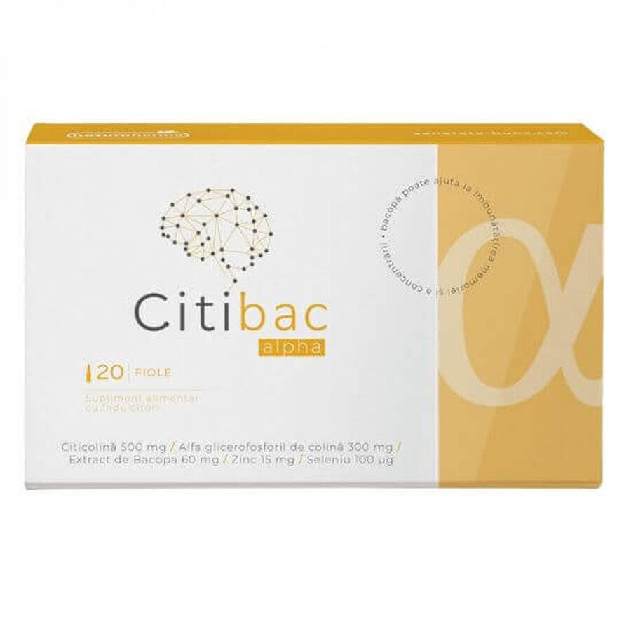 Citibac Alpha, 20 Ampullen, Naturpharma